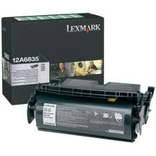 Lexmark 12A6835 Siyah Orjinal Toner Yüksek Kapasiteli - T520 / T522 T5046 Lexmark 12A6835 Siyah Orjinal Toner Yüksek Kapasiteli - T520 / T522 T5046