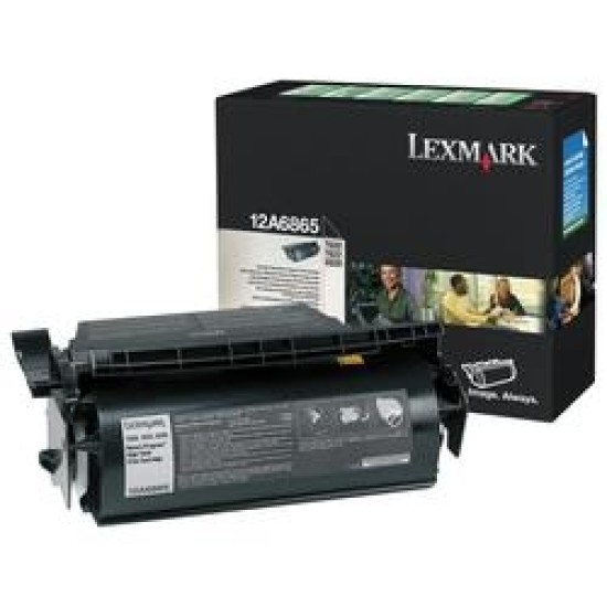 Lexmark 12A6865 Siyah Orjinal Toner - T620 / T622 T5405 Lexmark 12A6865 Siyah Orjinal Toner - T620 / T622 T5405