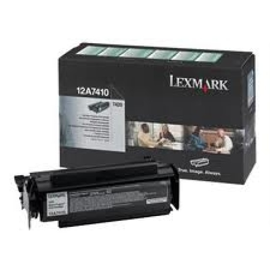 Lexmark 12A7410 Siyah Orjinal Toner - T420 T5319 Lexmark 12A7410 Siyah Orjinal Toner - T420 T5319