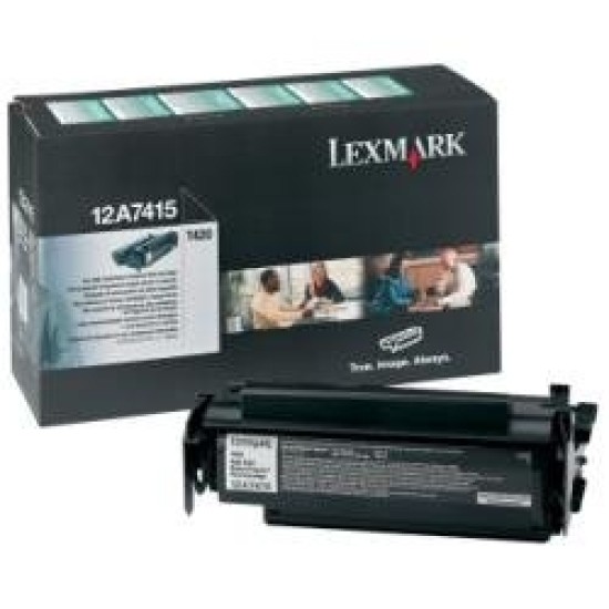 Lexmark 12A7415 Orjinal Toner Yüksek Kapasite - T420 T5126 Lexmark 12A7415 Orjinal Toner Yüksek Kapasite - T420 T5126