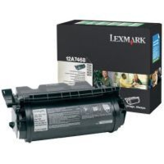 Lexmark 12A7468 Siyah Orjinal Toner - T630 / T632 T16587 Lexmark 12A7468 Siyah Orjinal Toner - T630 / T632 T16587