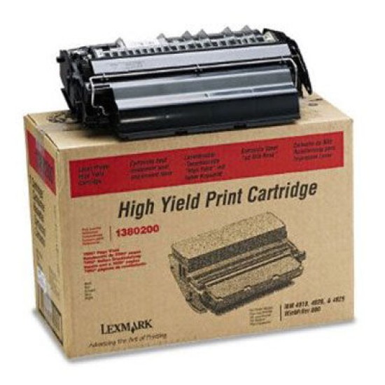 Lexmark 1380200 Orjinal Toner Yüksek Kapasite - 4019 / 4028 Lexmark 1380200 Orjinal Toner Yüksek Kapasite - 4019 / 4028
