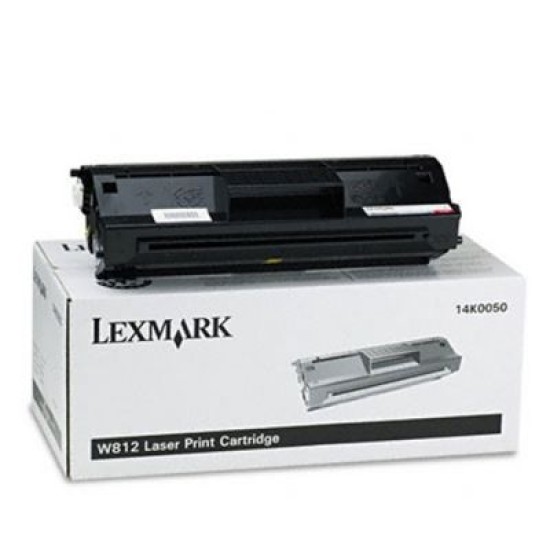 Lexmark 14K0050 Siyah Orjinal Toner - W812 T4547 Lexmark 14K0050 Siyah Orjinal Toner - W812 T4547