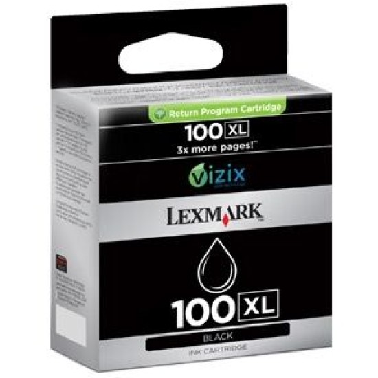 Lexmark 14N1068E 100XL Siyah Orjinal Kartuş Yüksek Kapasite - S305 Lexmark 14N1068E 100XL Siyah Orjinal Kartuş Yüksek Kapasite - S305