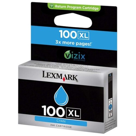 Lexmark 14N1069E 100XL Mavi Orjinal Kartuş Yüksek Kapasite - S305 T16093 Lexmark 14N1069E 100XL Mavi Orjinal Kartuş Yüksek Kapasite - S305 T16093