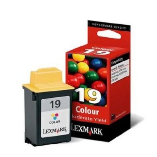 Lexmark 15M2619E 19 Renkli Orjinal Kartuş - InkJet F4270 T1868 Lexmark 15M2619E 19 Renkli Orjinal Kartuş - InkJet F4270 T1868