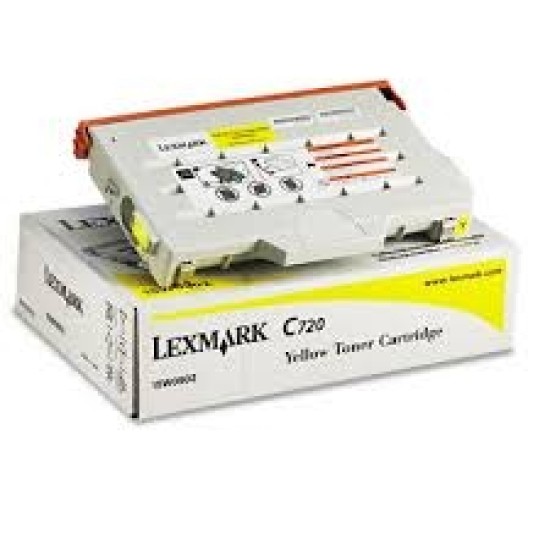 Lexmark 15W0902 Sarı Orjinal Toner - C720 / X720 T5703 Lexmark 15W0902 Sarı Orjinal Toner - C720 / X720 T5703