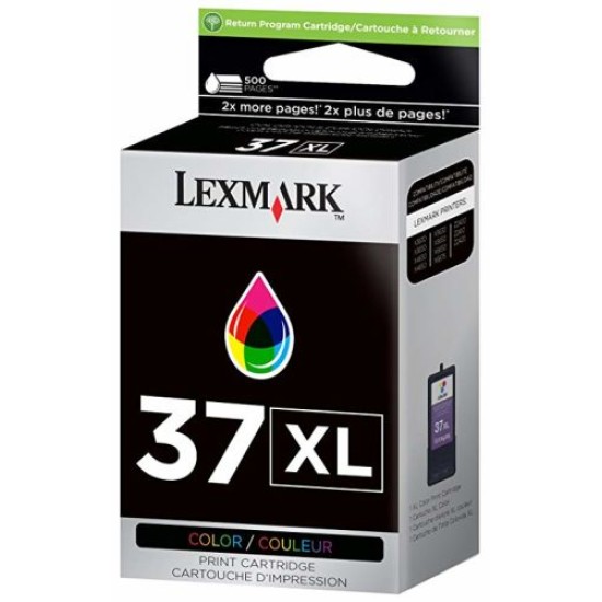 Lexmark 18C2180E 37XL Renkli Orjinal Kartuş Yüksek Kapasite - X3650 T2024 Lexmark 18C2180E 37XL Renkli Orjinal Kartuş Yüksek Kapasite - X3650 T2024