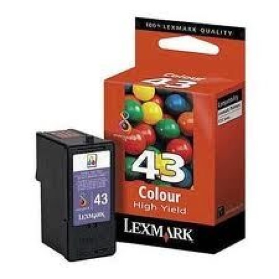 Lexmark 18Y0143E 43 Orjinal Kartuş - P250 Lexmark 18Y0143E 43 Orjinal Kartuş - P250
