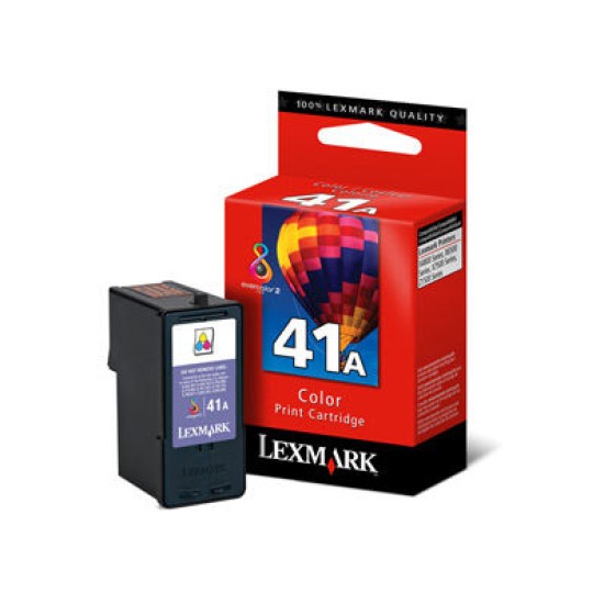 Lexmark 18Y0341E 41A Renkli Orjinal Kartuş - Z1520 / P350 T9505 Lexmark 18Y0341E 41A Renkli Orjinal Kartuş - Z1520 / P350 T9505