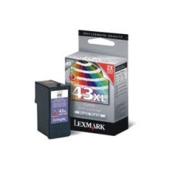 Lexmark 18YX143E 43XL Orjinal Kartuş Yüksek Kapasiteli - P250 T2557 Lexmark 18YX143E 43XL Orjinal Kartuş Yüksek Kapasiteli - P250 T2557