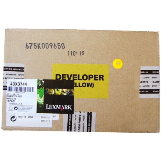 Lexmark 40X3744 Sarı Developer Kit - C935 / C940 T4928 Lexmark 40X3744 Sarı Developer Kit - C935 / C940 T4928