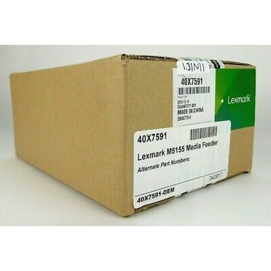 Lexmark 40X7591 Media Feeder - MS810 / MS811 T12160 Lexmark 40X7591 Media Feeder - MS810 / MS811 T12160