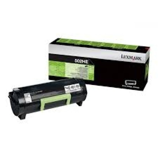 Lexmark 50F2H0E 502HE Siyah Orjinal Yüksek Kapasiteli Toner - MS310 Lexmark 50F2H0E 502HE Siyah Orjinal Yüksek Kapasiteli Toner - MS310
