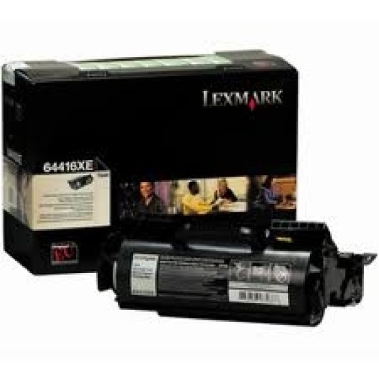 Lexmark 64416XE Orjinal Siyah Toner - T644 T4633 Lexmark 64416XE Orjinal Siyah Toner - T644 T4633