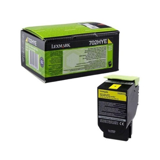 Lexmark 70C2HYE Sarı Orjinal Toner - CS310dn / CS410dtn T14803 Lexmark 70C2HYE Sarı Orjinal Toner - CS310dn / CS410dtn T14803