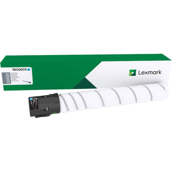 Lexmark 76C00C0 Mavi Orjinal Toner - CX921 / CX922 T11441 Lexmark 76C00C0 Mavi Orjinal Toner - CX921 / CX922 T11441