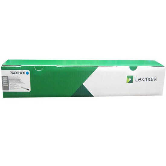 Lexmark 76C0HC0 Mavi Orjinal Toner Yüksek Kapasite - CS923 / CX921 T12292 Lexmark 76C0HC0 Mavi Orjinal Toner Yüksek Kapasite - CS923 / CX921 T12292