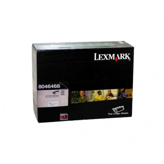 Lexmark 8046468 Siyah Orjinal Toner - T-620 Lexmark 8046468 Siyah Orjinal Toner - T-620