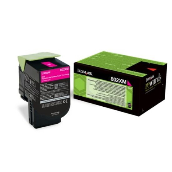 Lexmark 80C2XME Kırmızı Orjinal Toner - CX510DE / CX510DHE T8329 Lexmark 80C2XME Kırmızı Orjinal Toner - CX510DE / CX510DHE T8329