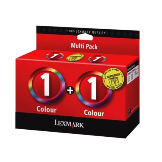 Lexmark 80D2955 1 Renkli Orjinal Kartuş 2li Paket - X2300 / X2310 T7392 Lexmark 80D2955 1 Renkli Orjinal Kartuş 2li Paket - X2300 / X2310 T7392