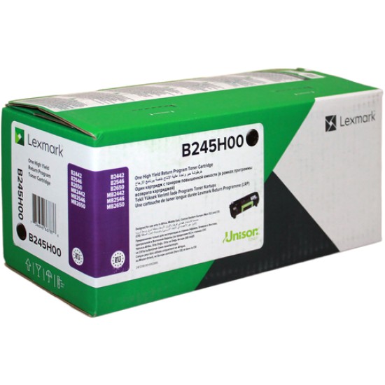 Lexmark B245H00 Siyah Orjinal Toner Yüksek Kapasite - B2442dw