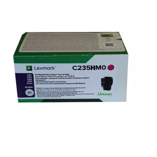 Lexmark C235HM0 Kırmızı Orjinal Toner - C2240 / C2325dw T12867