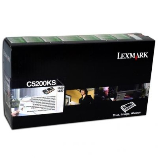 Lexmark C5200KS Siyah Orjinal Lazer Toner - C522 / C524 T5018 Lexmark C5200KS Siyah Orjinal Lazer Toner - C522 / C524 T5018
