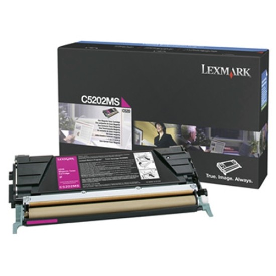 Lexmark C5202MS Kırmızı Orjinal Toner - C520n T17349 Lexmark C5202MS Kırmızı Orjinal Toner - C520n T17349