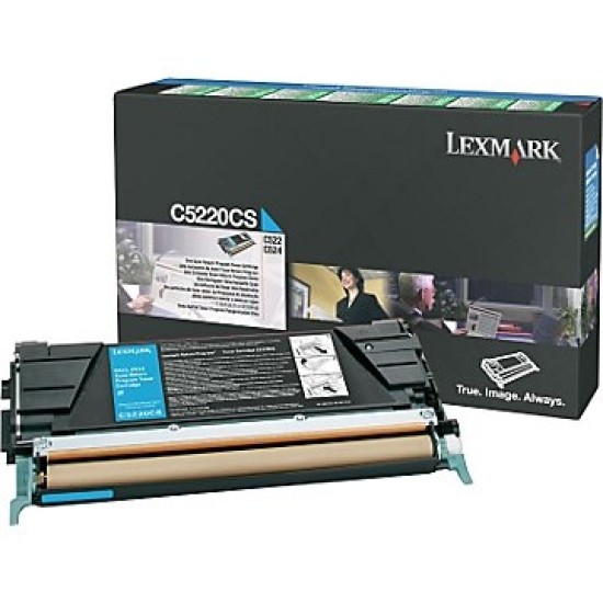 Lexmark C5220CS Mavi Renkli Orjinal Lazer Toner - C522 / C524 T4611