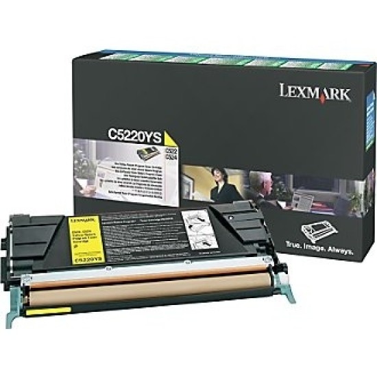 Lexmark C5220YS Sarı Renkli Orjinal Lazer Toner - C522 / C524 T5399