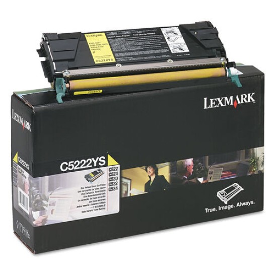 Lexmark C5222YS Sarı Orjinal Toner - C532n / C524dtn T15282