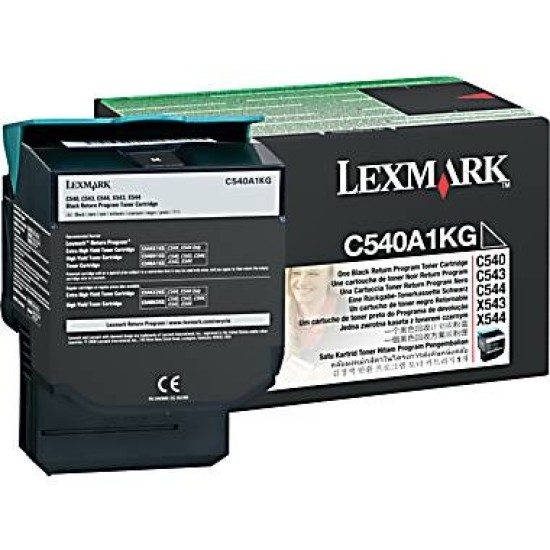 Lexmark C540A1KG Siyah Orjinal Toner - C540 / C543 T3982