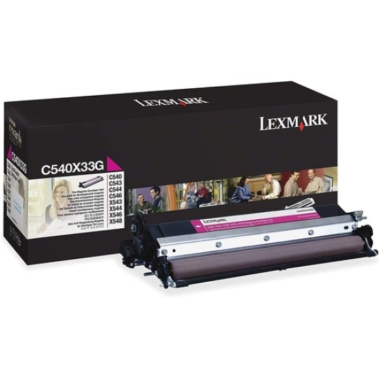 Lexmark C540X33G Kırmızı Developer - C540 / C544 T9307