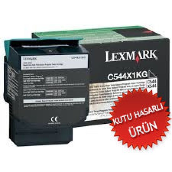 Lexmark C544X1KG Siyah Orjinal Toner - C540 / C544 B T10409