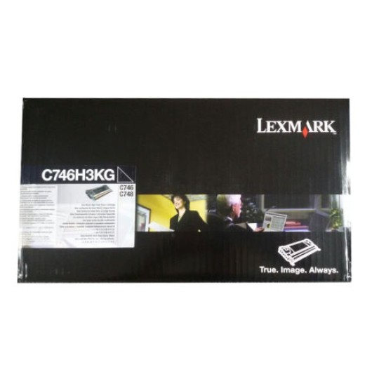 Lexmark C746H3KG Siyah Orjinal Toner Yüksek Kapasite - C746 / C748 T7734 Lexmark C746H3KG Siyah Orjinal Toner Yüksek Kapasite - C746 / C748 T7734