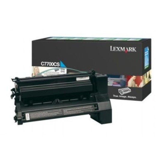Lexmark C7700CS Mavi Orjinal Toner - C770 / C772 T3644 Lexmark C7700CS Mavi Orjinal Toner - C770 / C772 T3644
