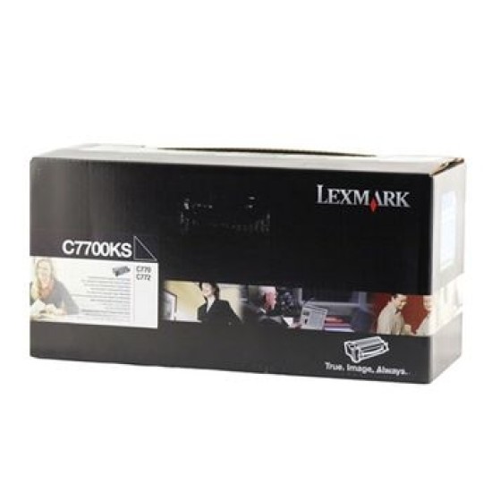 Lexmark C7700KS Siyah Orjinal Toner - C770 / C772  T4885