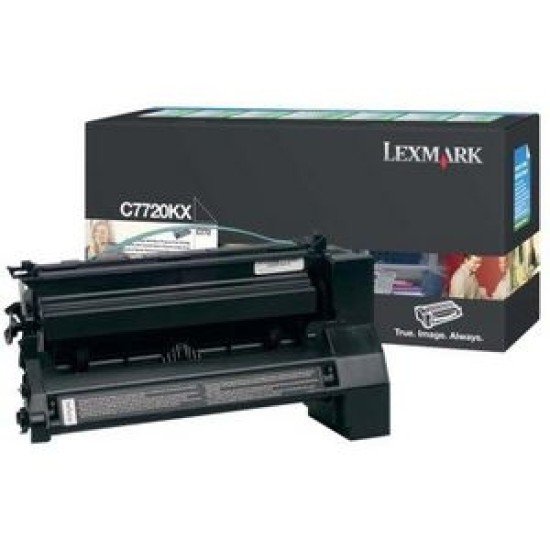 Lexmark C7720KX Siyah Orjinal Toner - C772 / X772 T4355