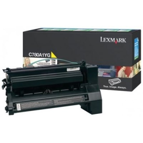 Lexmark C780A1YG Sarı Orjinal Toner - C780 / C782 T4674