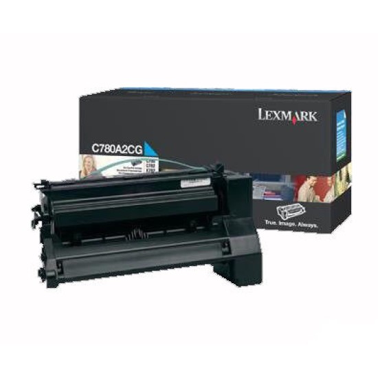 Lexmark C780A2CG Mavi Orjinal Toner - C780 / C782