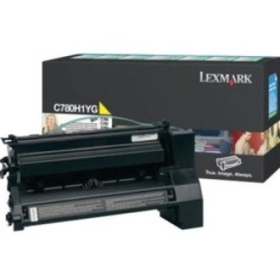 Lexmark C780H1YG Sarı Orjinal Toner - C780 / C782  T4870