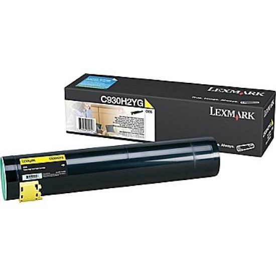 Lexmark C930H2YG Sarı Orjinal Toner - C935 T3812 Lexmark C930H2YG Sarı Orjinal Toner - C935 T3812