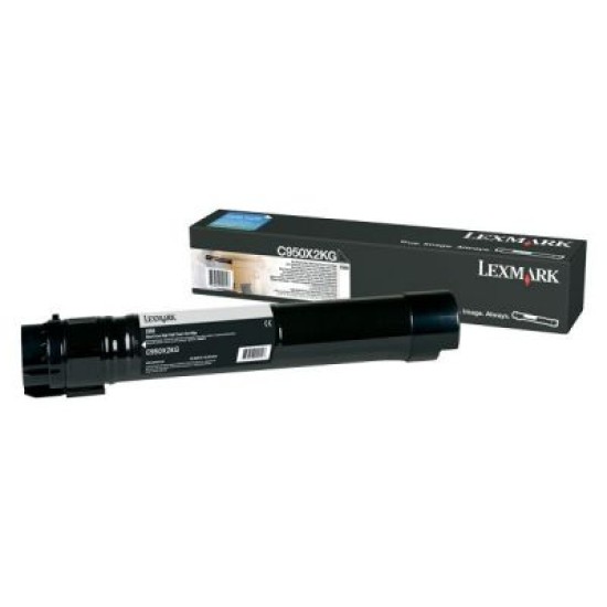 Lexmark C950X2KG Siyah Orjinal Toner Ekstra Yüksek Kapasite - C950 T4832 Lexmark C950X2KG Siyah Orjinal Toner Ekstra Yüksek Kapasite - C950 T4832