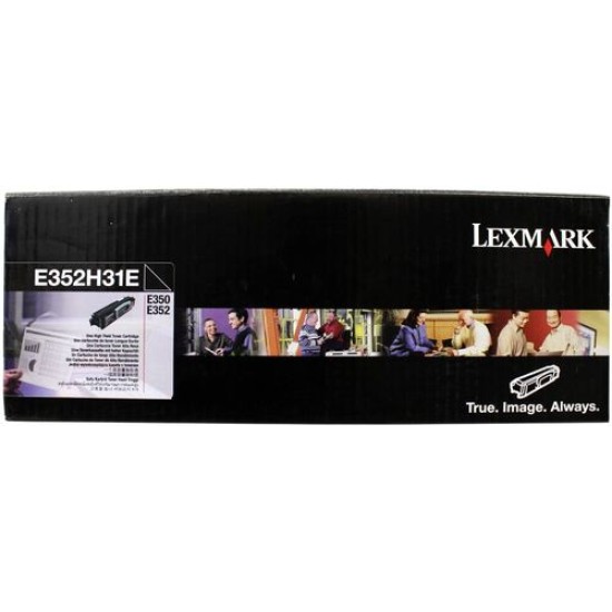 Lexmark E352H31E Siyah Orjinal Toner - E350D / E352 T15285