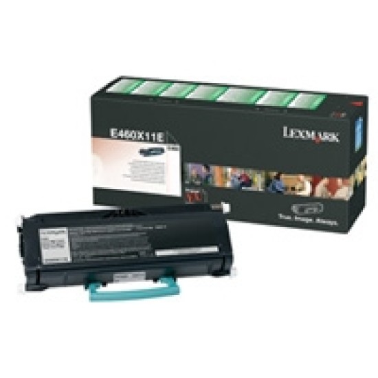 Lexmark E460X11E Siyah Orjinal Toner Yüksek Kapasite - E460 T5445