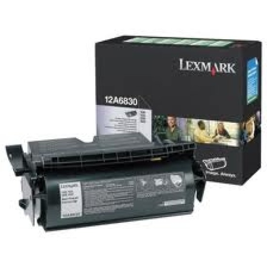 Lexmark T520 12A6830 Siyah Orjinal Toner - T520 / T522 T5670 Lexmark T520 12A6830 Siyah Orjinal Toner - T520 / T522 T5670