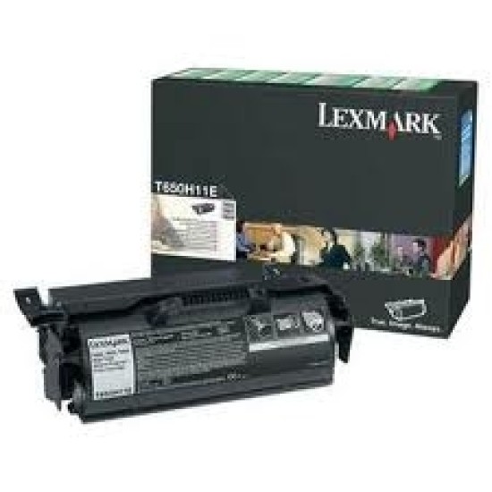 Lexmark T650 T650H11E Siyah Orjinal Toner - T650 T5054 Lexmark T650 T650H11E Siyah Orjinal Toner - T650 T5054