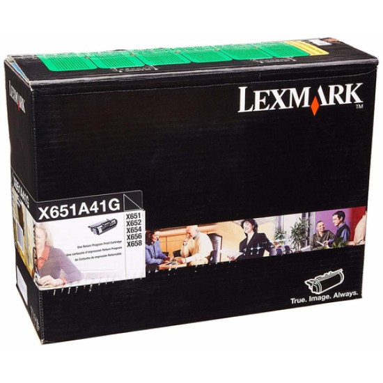 Lexmark X651A41G Siyah Orjinal Toner - X651 / X652 T17704 Lexmark X651A41G Siyah Orjinal Toner - X651 / X652 T17704