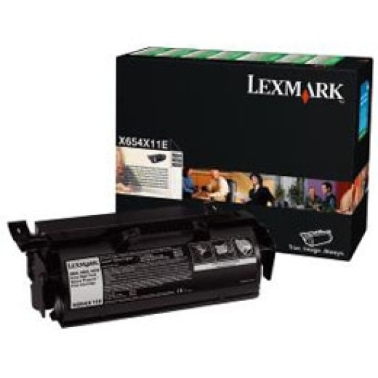 Lexmark X654X11E Orjinal Toner Ekstra Yüksek Kapasite - X654 / X656 T5681 Lexmark X654X11E Orjinal Toner Ekstra Yüksek Kapasite - X654 / X656 T5681